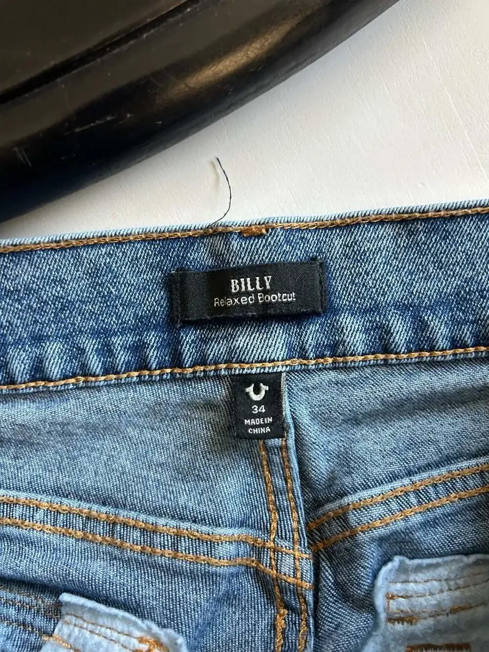 True Religion Billy Relaxed Bootcut Jeans